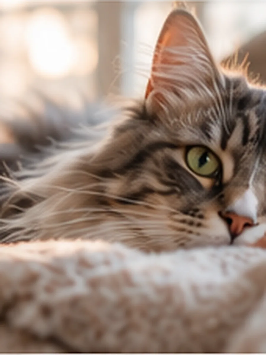 Foto provisional: gato descansando